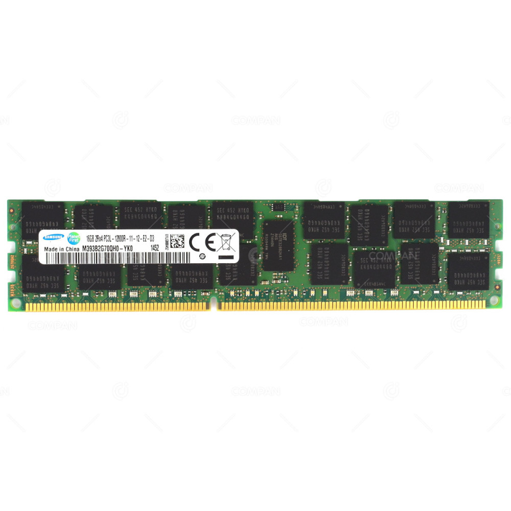 M393B2G70QH0-YK0 SAMSUNG DDR4 16GB PC3L-12800 1600MHZ RDIMM CAS 11-11-11